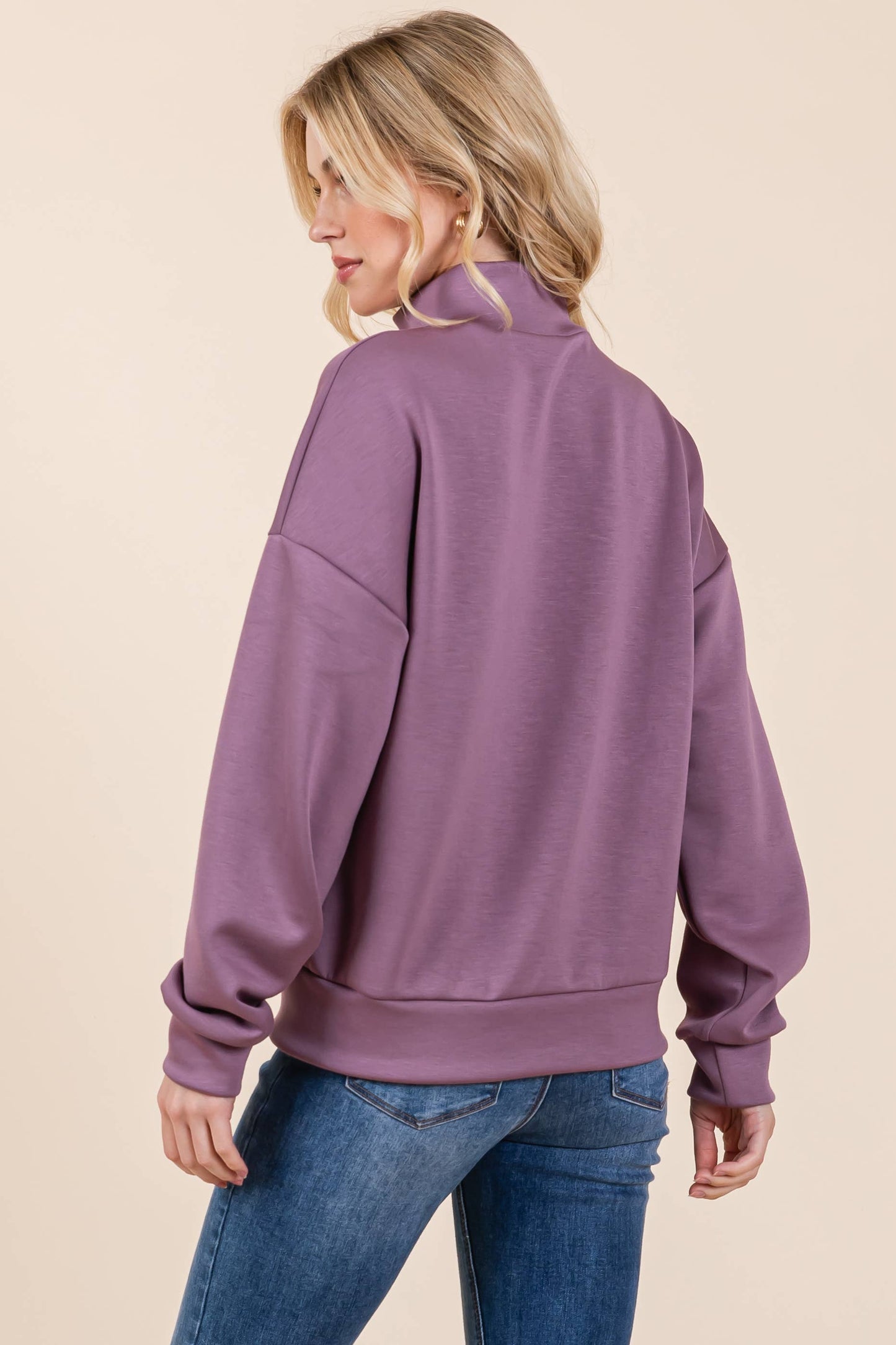 Kate Super Soft Scuba Quarter Zip