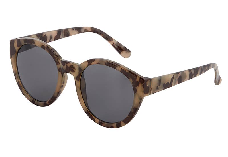 Barbara Sunglasses: Grey Tortoise