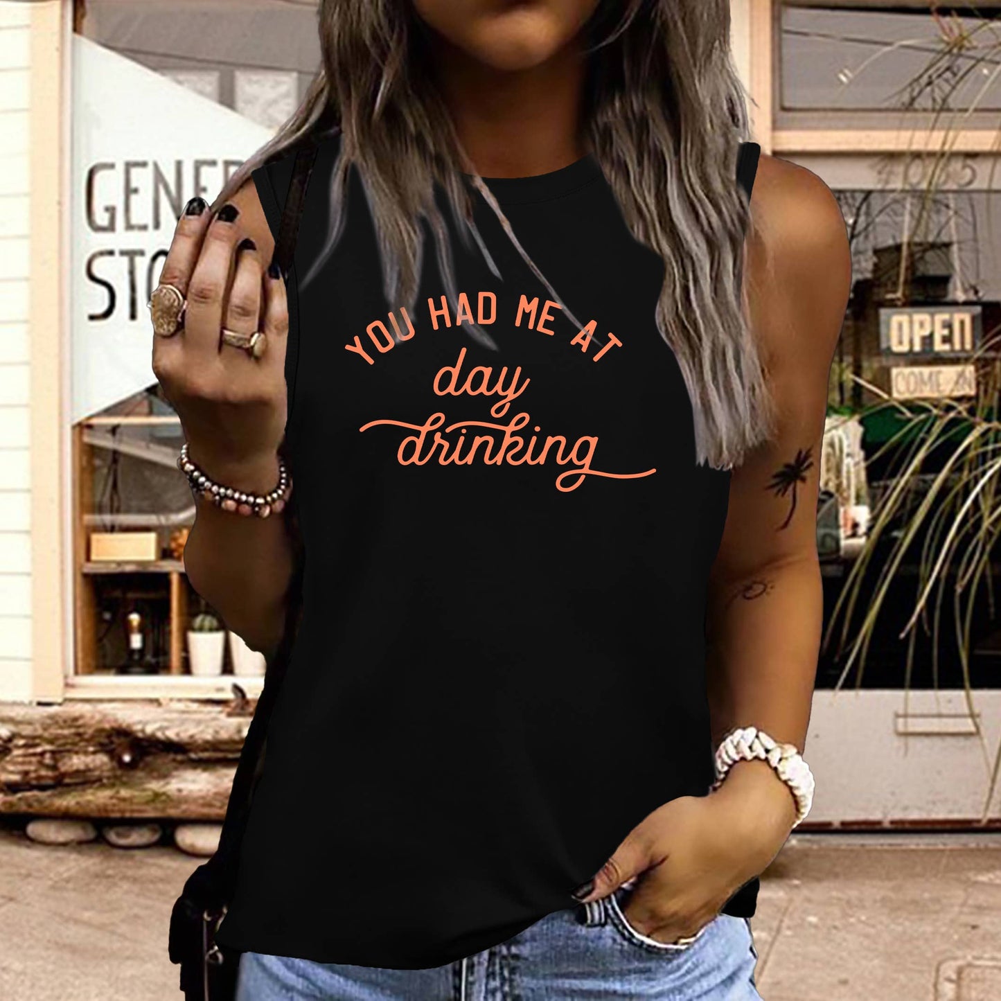 You Had Me at Day Drinking Tank Top