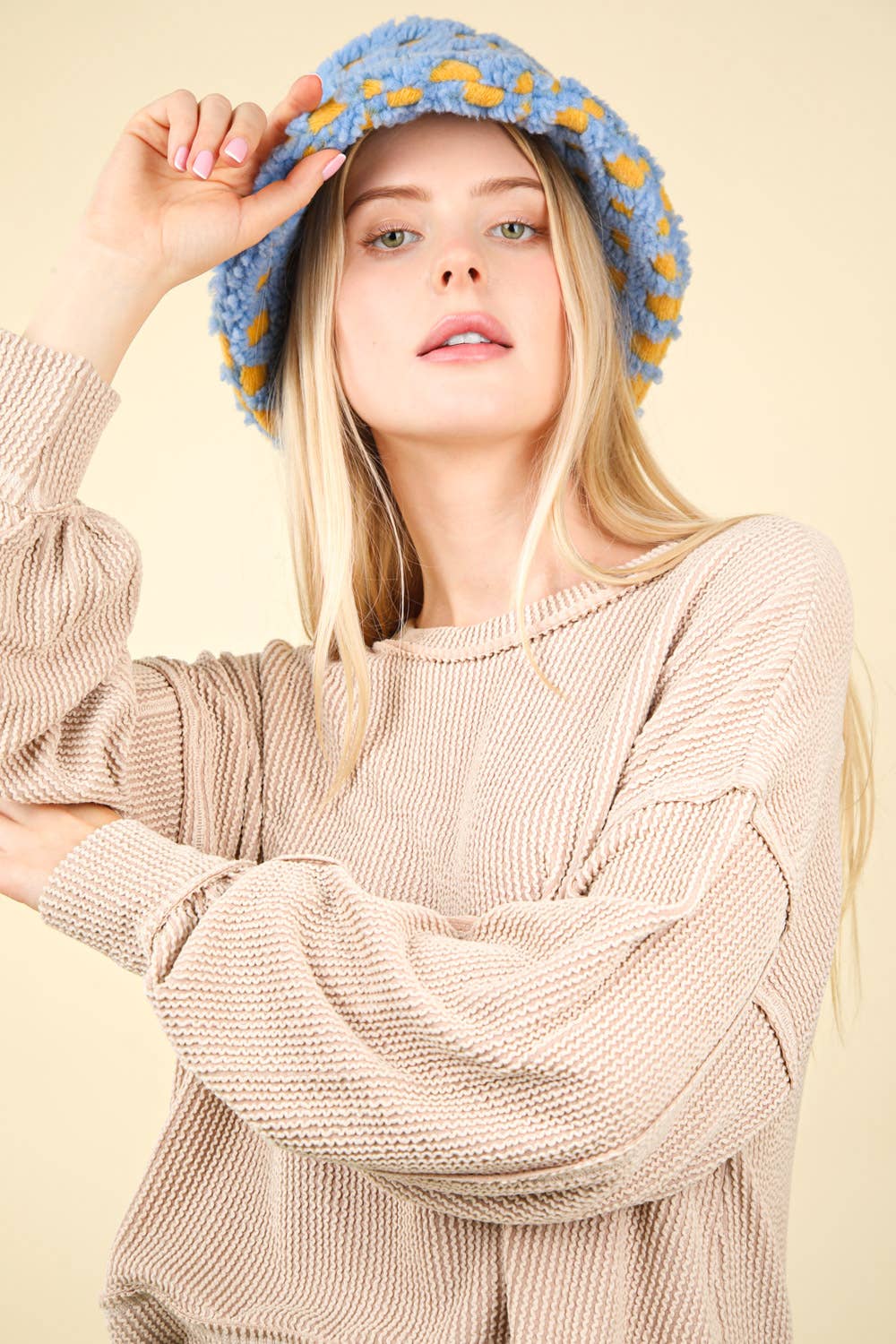 Anya Ribbed Top - Moss Green