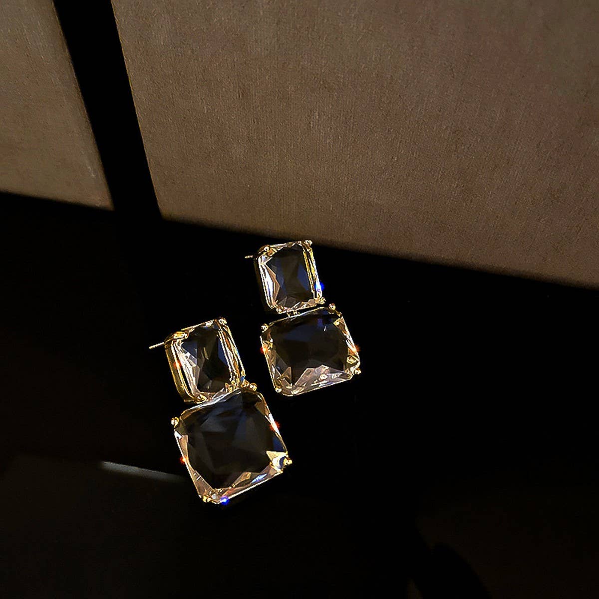 Crystal Dangle Earrings