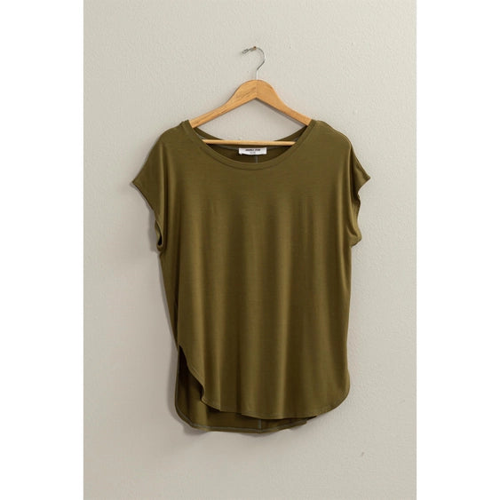 Kora Round Neck Dolman Top