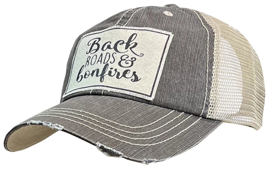 Backroads & Bonfires Vintage Mesh Hat