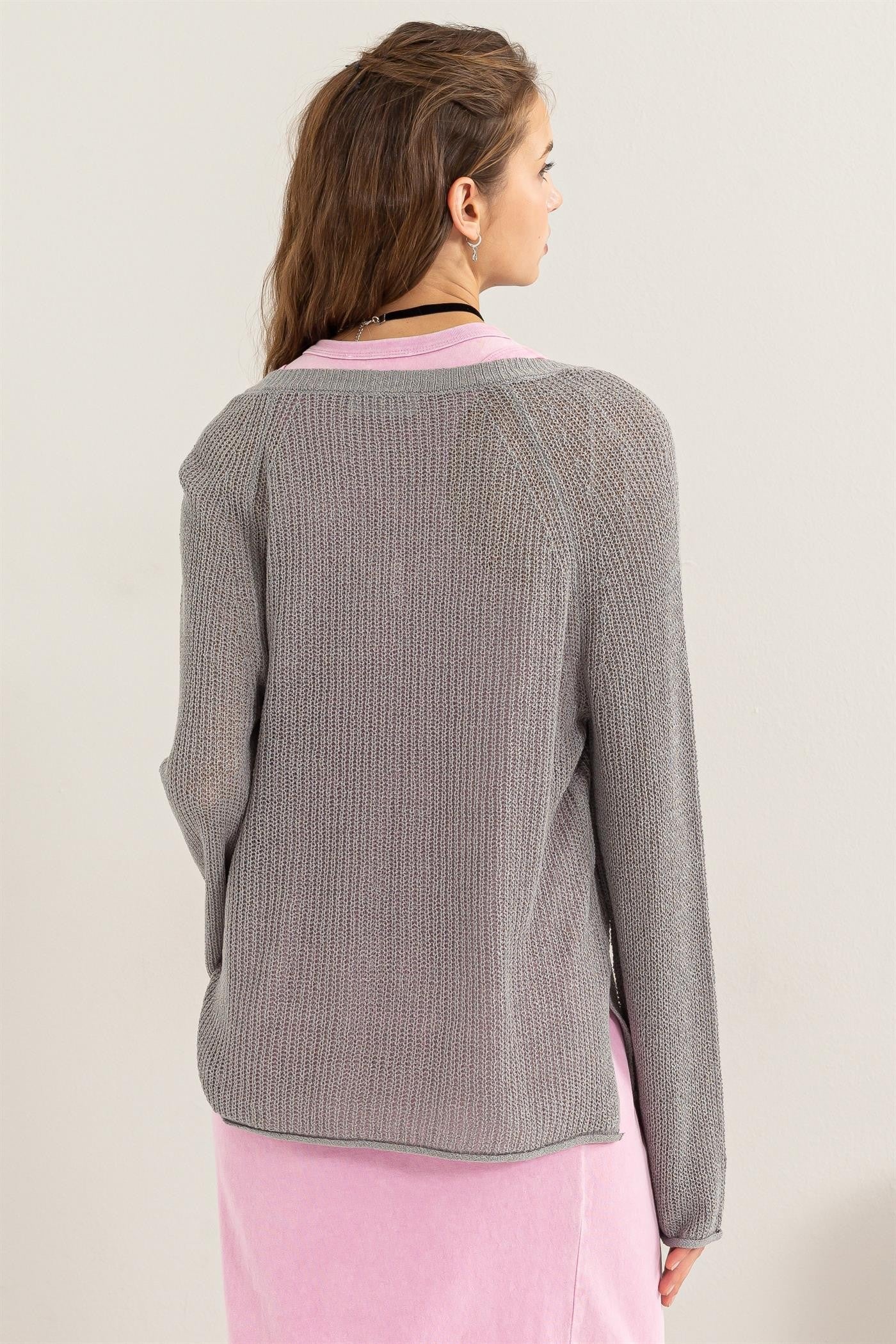 Miranda Lightweight Vneck Sweater