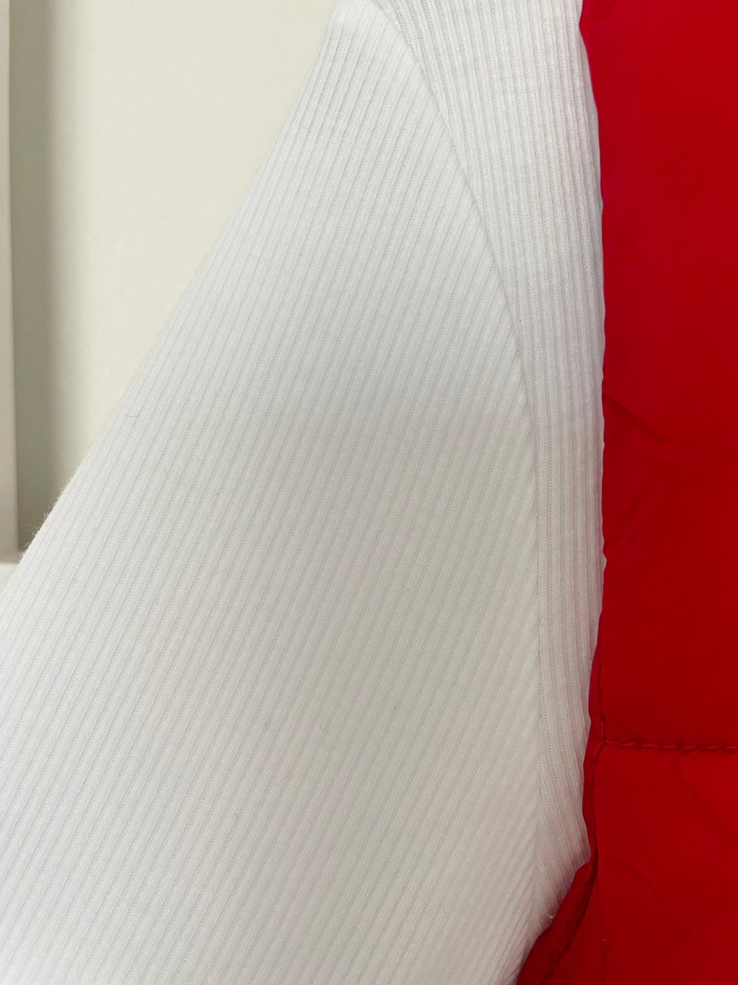 Ribbed Scoop Neck Body Suit - Black Or White