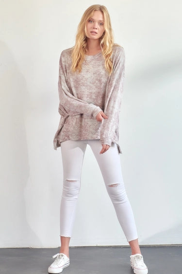 Maya Mineral Washed Pullover