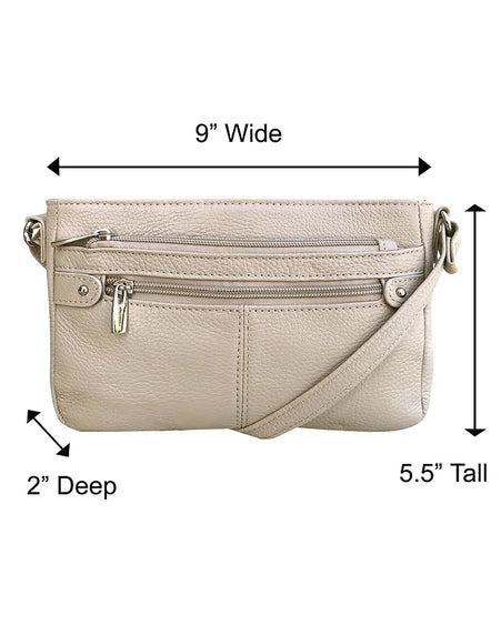 Cream Shoulder/Crossbody Bag