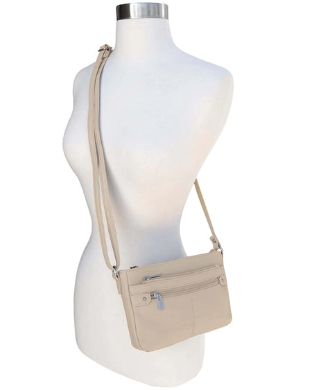 Cream Shoulder/Crossbody Bag