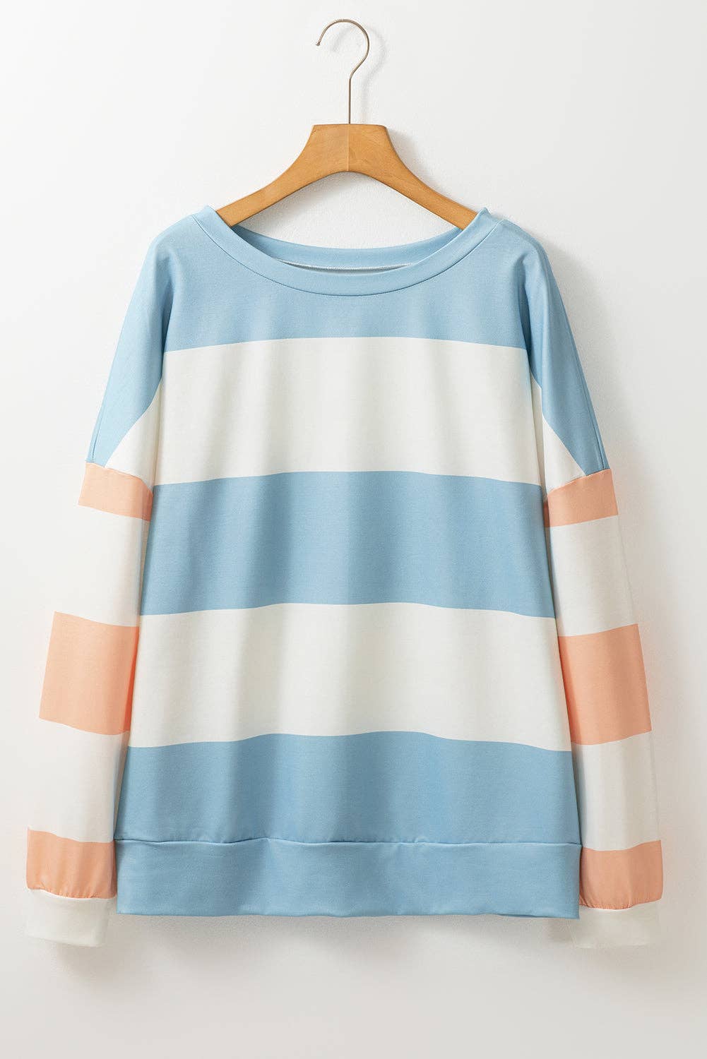 Shayna Colorblock Striped Pullover