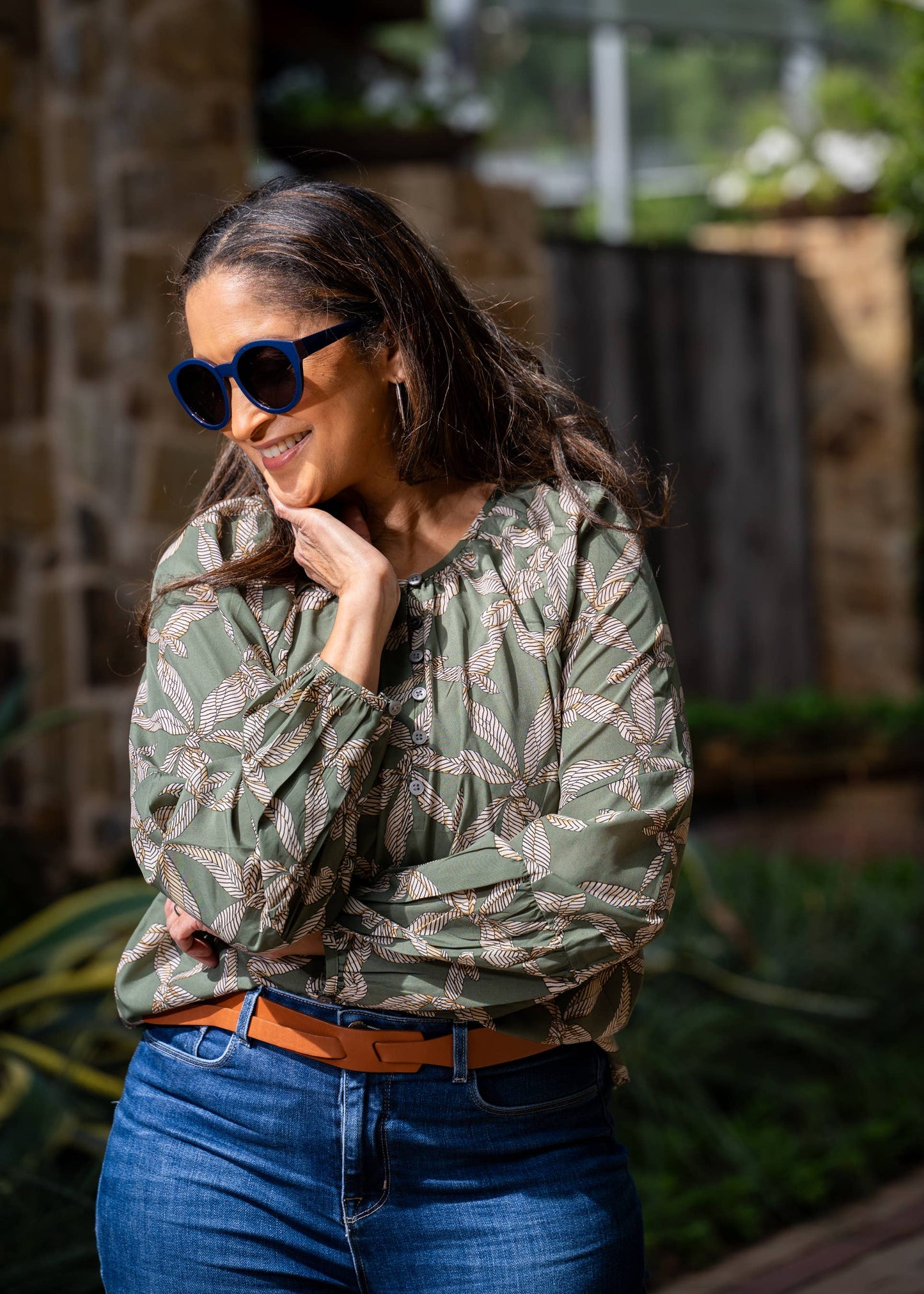 Barbara Sunglasses: Grey Tortoise