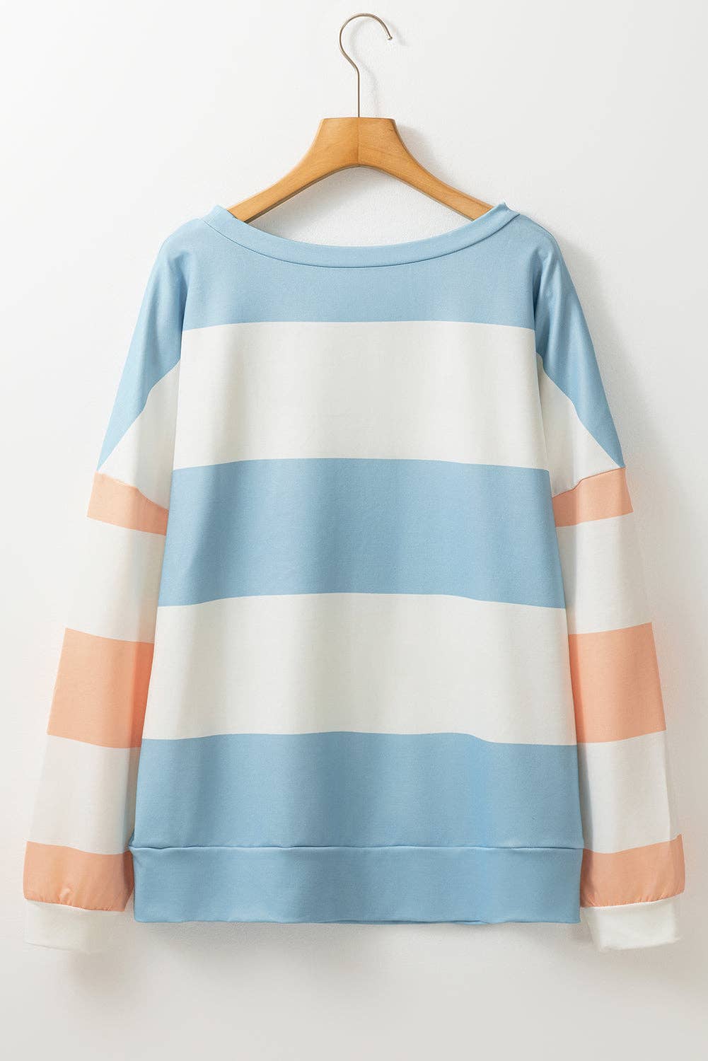 Shayna Colorblock Striped Pullover