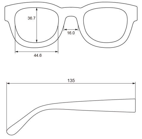 Canyon Sunglasses: Red