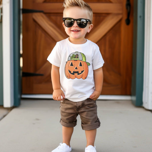 Jack O Lanter Fall Toddler Tee