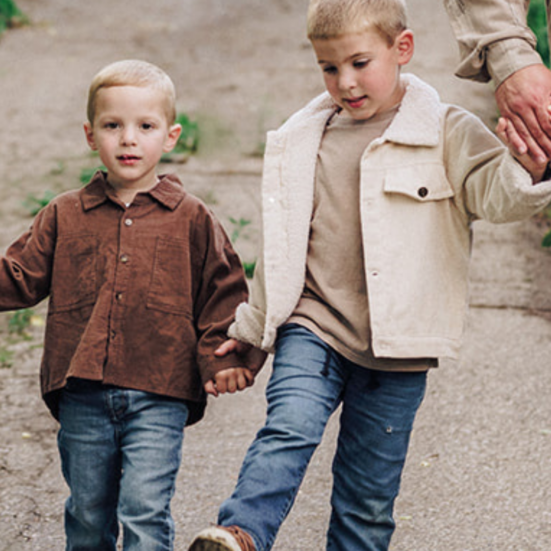 Cocoa Brown Corduroy Jacket- Child: 2T