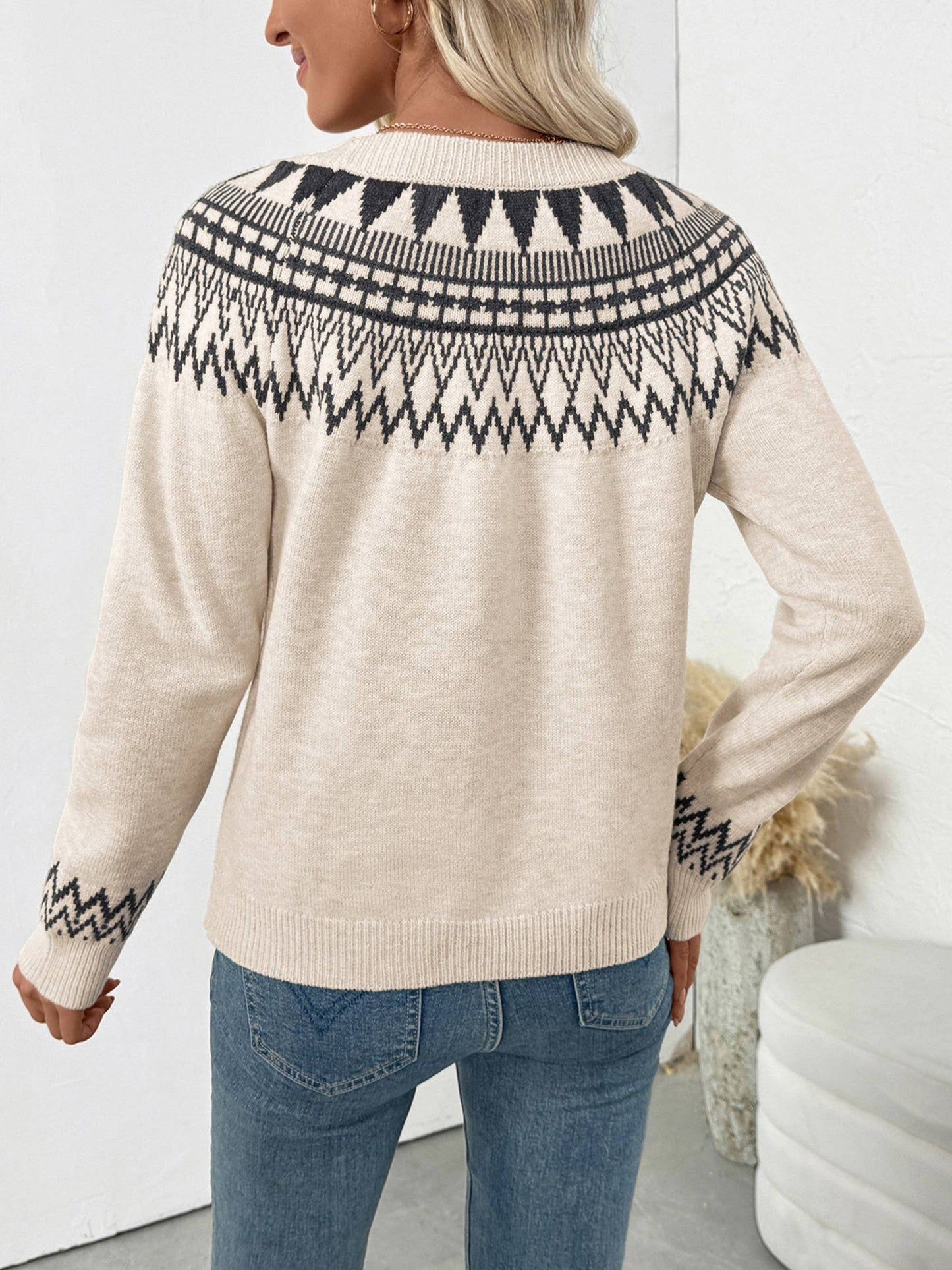 Morgan Fair Isle Knit Sweater