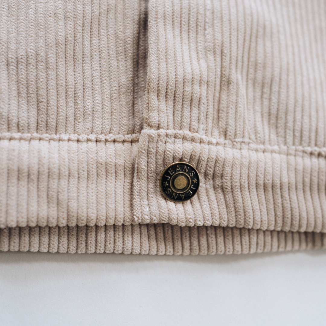 Sherpa Collar Bone Corduroy Jacket-Child: 2T
