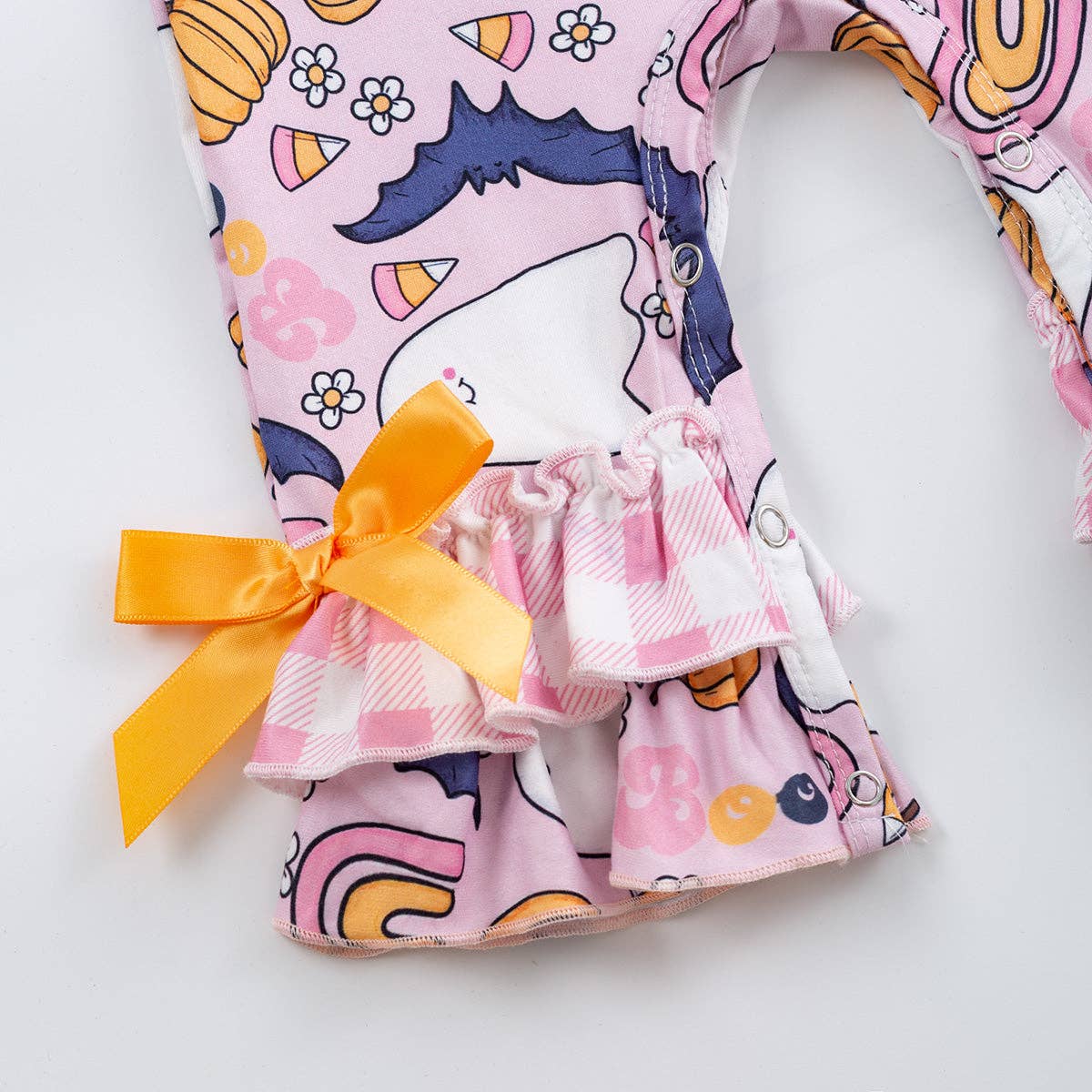 Ghosts & Bats Fall Romper