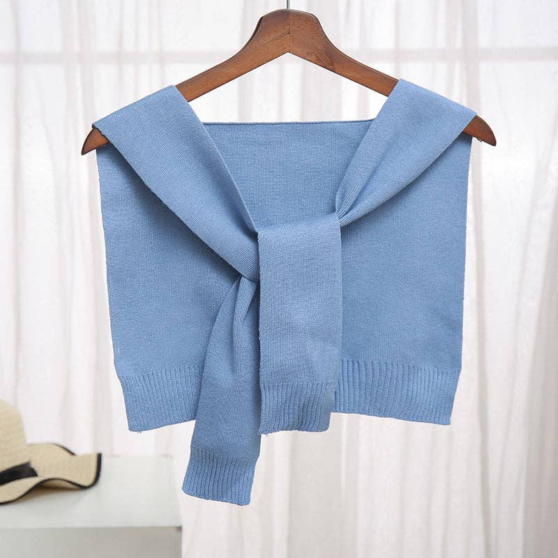Stylish Clothing Accessory Shawl: Flower gray