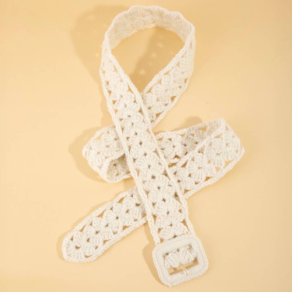 Floral Decor Fashion Belt: IV