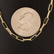 Load image into Gallery viewer, Gold Dipped Rectangle Chain Link Necklace
