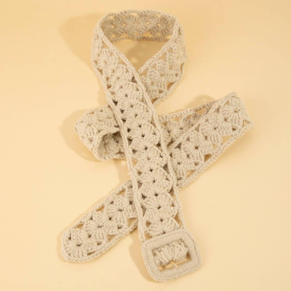 Floral Decor Fashion Belt: IV