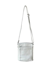 Load image into Gallery viewer, Cowhide Leather Crossbody - Blue
