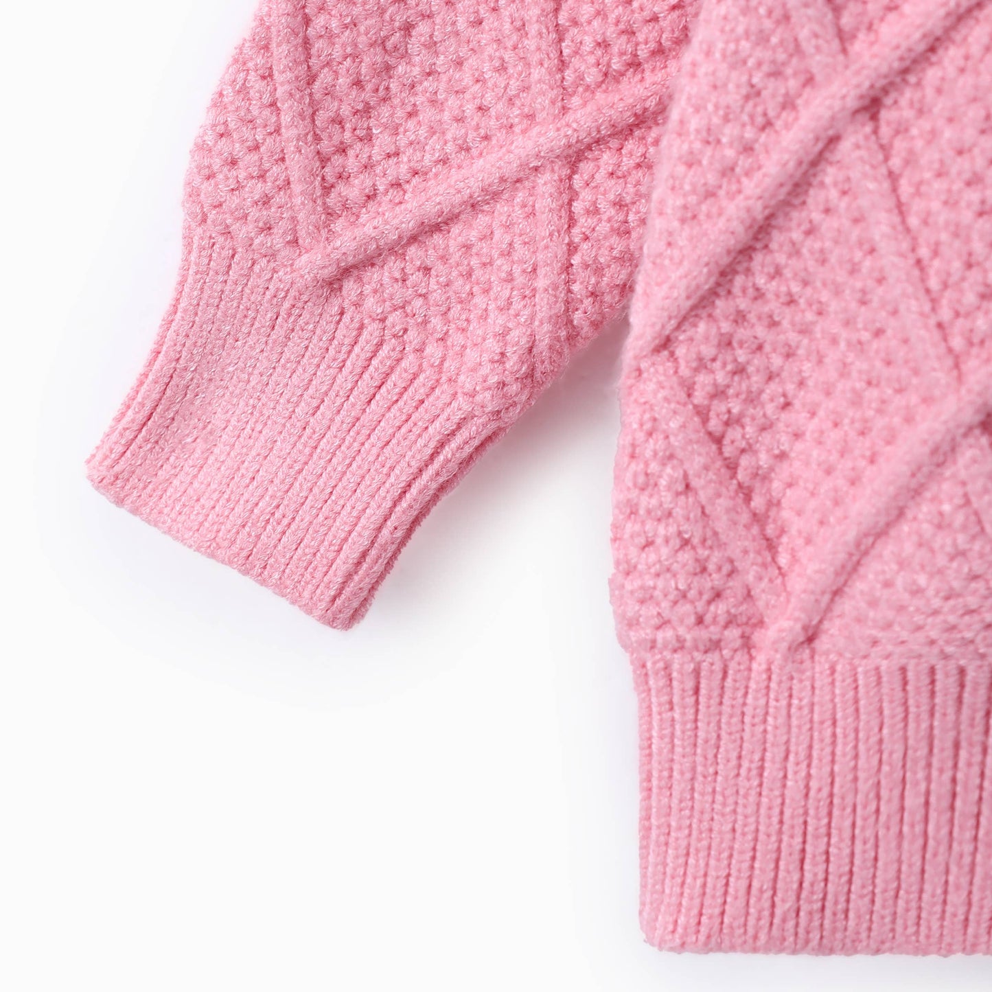 Baby Textured Sweater Jacket: Yellow / 3-6 Months