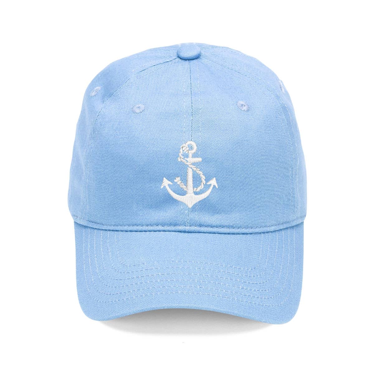 Anchor Embroidered Cap - 2 Colors