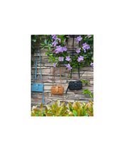 Load image into Gallery viewer, Genuine Leather Phone Pouch With Shoulder Strap: Light Brown
