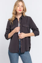 Load image into Gallery viewer, Tatum Button Up Tencel Top
