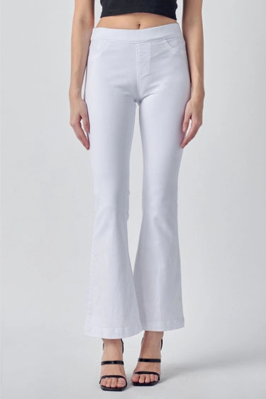 Cello Brand Mid Rise Pull-On Flare Jeans 30" Inseam