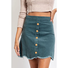 Load image into Gallery viewer, Amber Corduroy Mini Skirt
