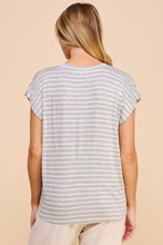 Load image into Gallery viewer, Sydney Striped V-Neck Casual Top
