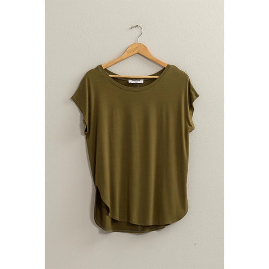 Kora Round Neck Dolman Top