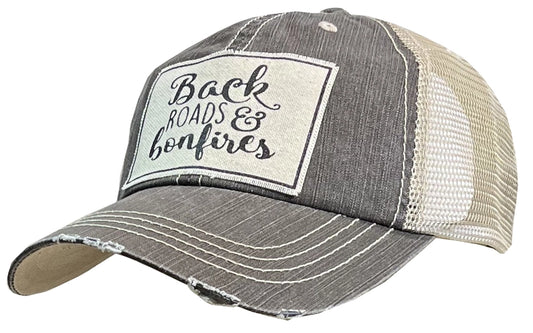Backroads & Bonfires Vintage Mesh Hat