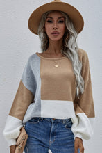 Load image into Gallery viewer, Sloane Color Block Sweater
