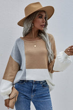 Load image into Gallery viewer, Sloane Color Block Sweater
