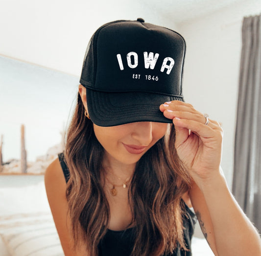 IOWA Est. Trucker Hat (2 Colors)