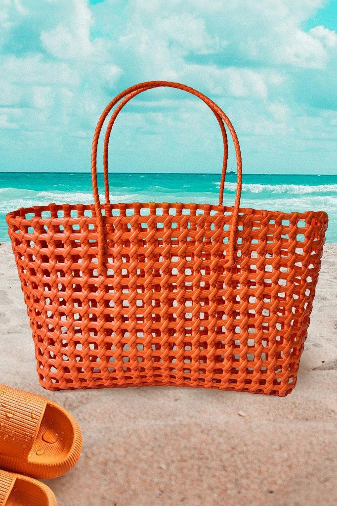 Jelly Basket Beach Tote 5 Colors