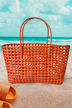 Load image into Gallery viewer, Jelly Basket Beach Tote 5 Colors
