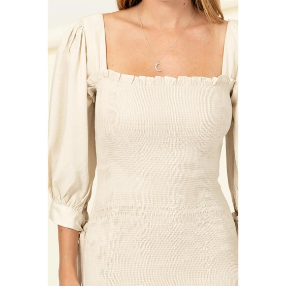 Sierra Smocked BodyCon Dress