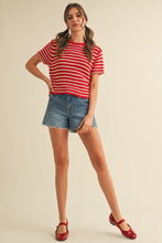 Load image into Gallery viewer, Ava Striped Sweater Top
