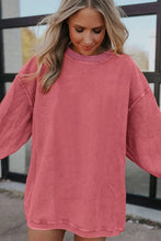Load image into Gallery viewer, Bella Pink Corduroy Pullover
