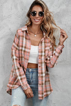 Load image into Gallery viewer, Sadie Lightweight Plaid Button Up
