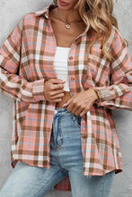 Load image into Gallery viewer, Sadie Lightweight Plaid Button Up
