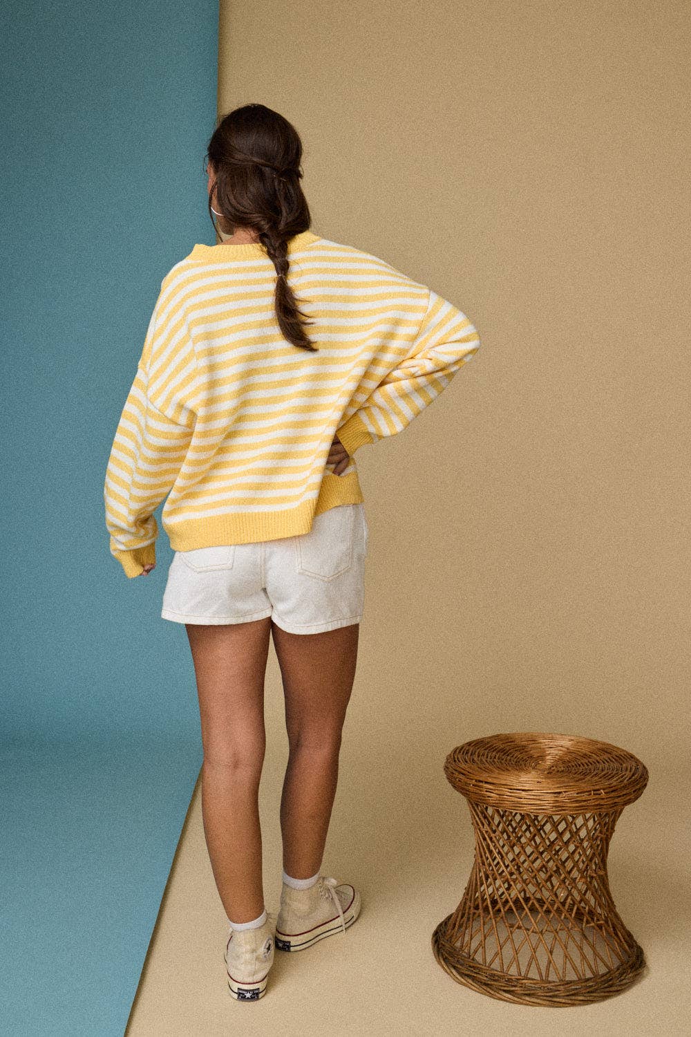 Sarah Crewneck Lightweight Spring Sweater
