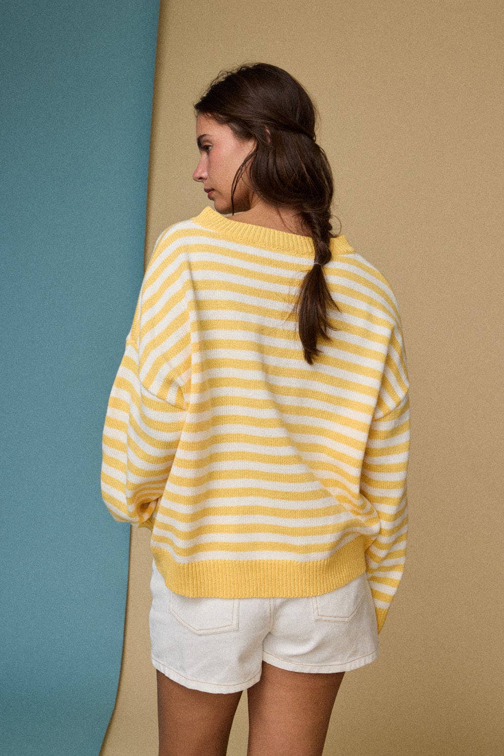 Sarah Crewneck Lightweight Spring Sweater