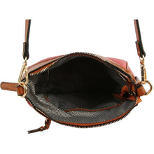 Load image into Gallery viewer, Two Toned Brown Crossbody/Shoulder Bag
