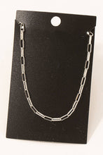 Load image into Gallery viewer, Gold Dipped Rectangle Chain Link Necklace
