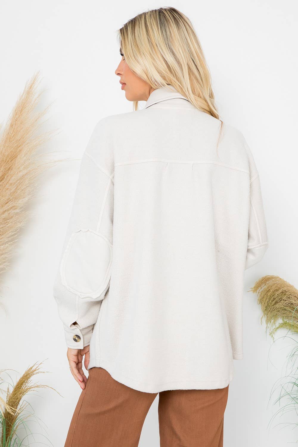 Ginny Washed Fleece Shacket